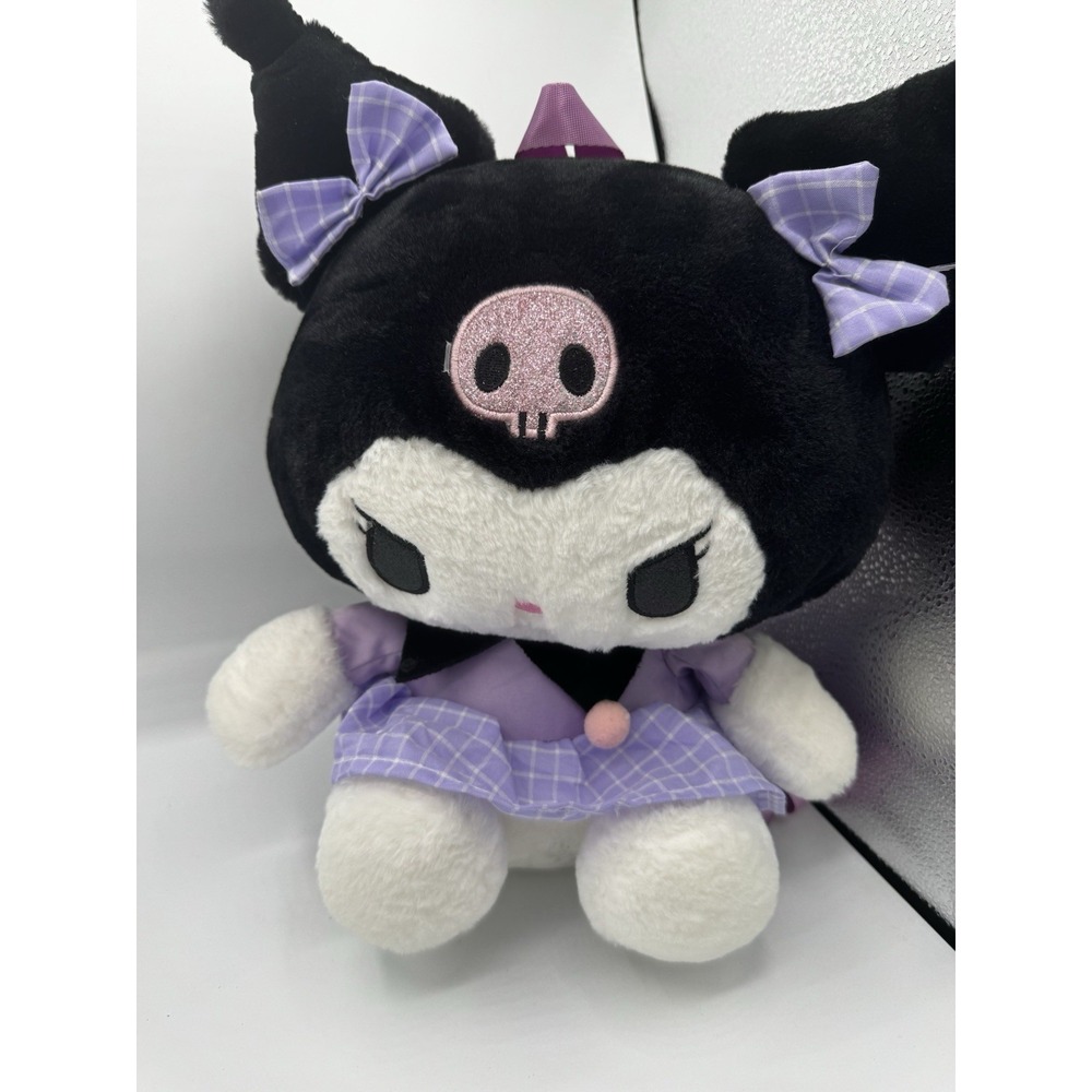 HELLO KITTY KUROMI ICHIBAN KUJI 13" PLUSH SANRIO MINI BACKPACK SHOULDER BAG A32
